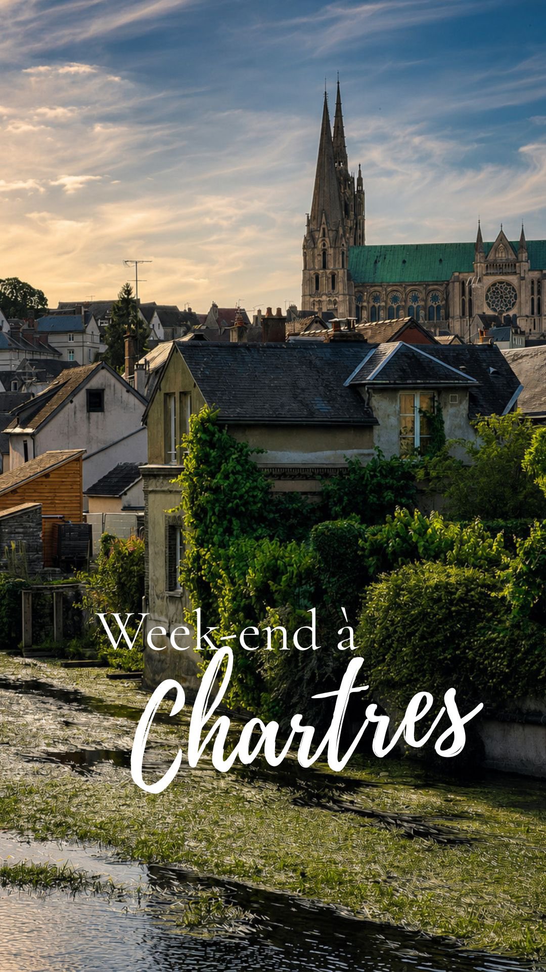 On pense souvent qu'il faut partir loin pour vraiment déconnecter... et pourtant, ce week-end m'a prouvé le contraire. 🚆

À seulement 1 heure de train de Paris, Chartres nous a surpris bien au-delà de sa célèbre cathédrale.

✨ Ce que j'ai préféré :
🪟 Participer à un atelier vitrail avec @atelier_picol_kevin_ (beaucoup plus technique que je ne l'imaginais !)
🎨 Découvrir la surprenante @maisonpicassiettechartres 
🌙 Voir la ville se transformer à la tombée de la nuit avec @chartresenlumieres 
⛪️ Découvrir la cathédrale avec @advitam_visiter_chartres  qui est géniale et passionnante à écouter ! 
🌿 Flâner le long de l'Eure et terminer le week-end en guinguette @olacguinguettedeluisant 

Et on a passé de très bons moments dans le superbe gite avec piscine @lagrangefloralie en faisant un atelier cuisine avec @empoweredkitchen et de l'aquagym avec @quentin.coaching 

C'est exactement le genre d'escapade qui rappelle qu'il n'est pas toujours nécessaire de partir loin pour se sentir dépaysé.

💬 Dis-moi en commentaire : quelle est la destination à moins d'1h ou 2h de chez toi qui t'a le plus surpris.e ? Je cherche déjà mes prochaines escapades !

📌 Et enregistre ce reel si tu cherches une idée de week-end sans voiture !

Invitation @eureetloirtourisme 

#chartres #eureetloir #ideeweekend #weekendvlog #centrevaldeloir 
@chartrestourisme 

Vlog week-end à Chartres Eure-et-Loir | Let it slow