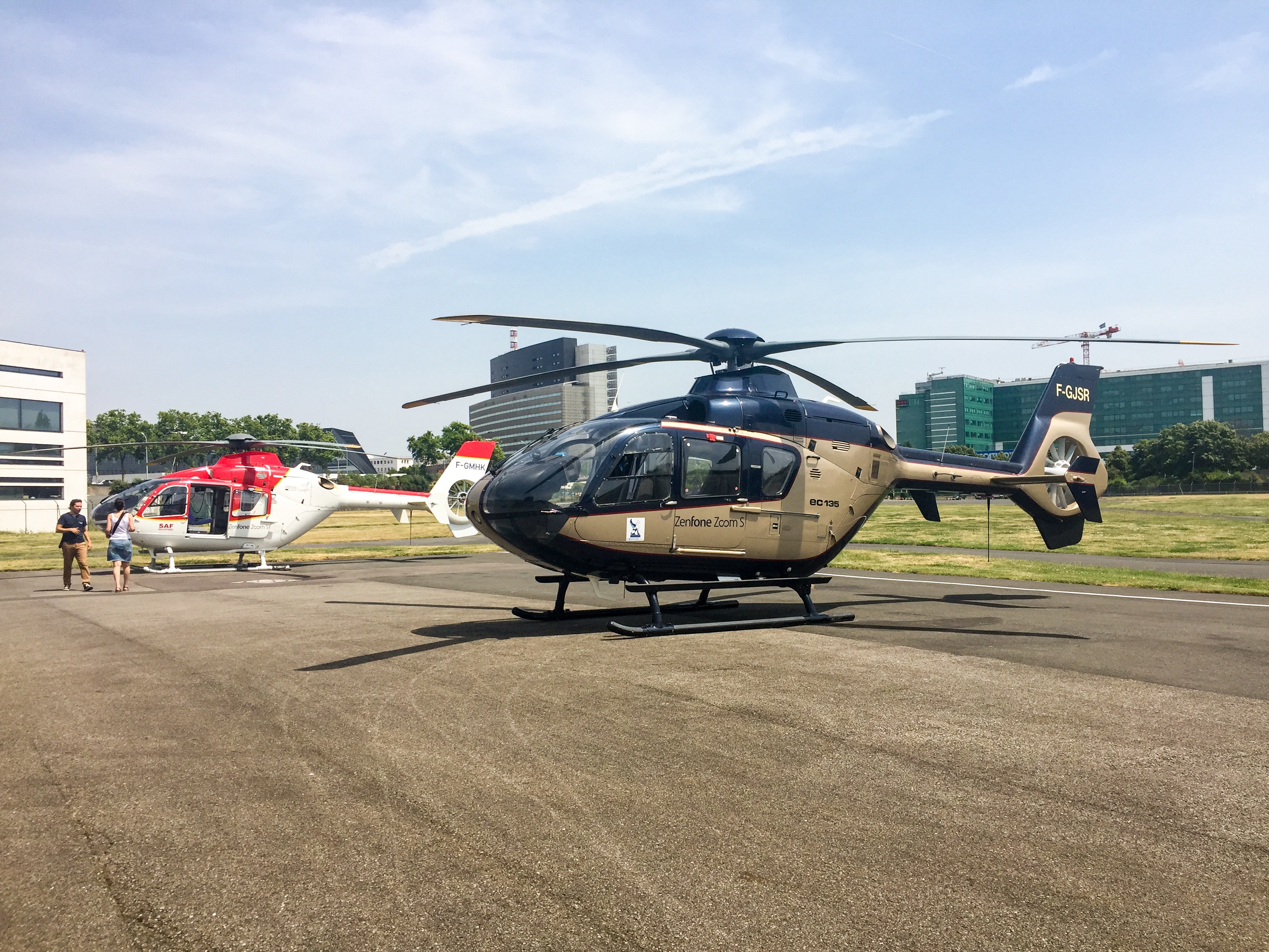Asus Zenfone Survol Paris Helicoptere Helipass