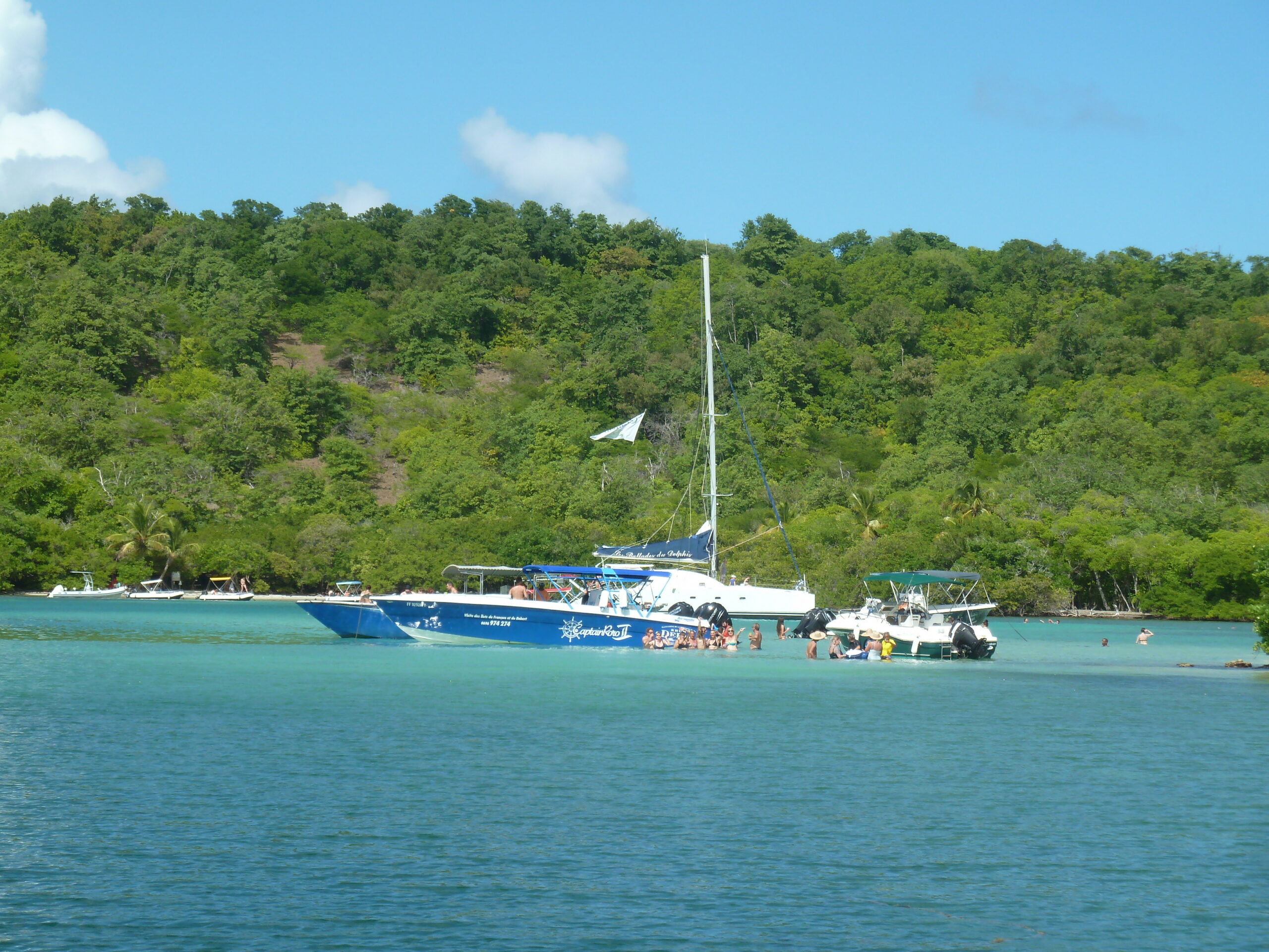 Captain Roro bateau journée iguane martinique