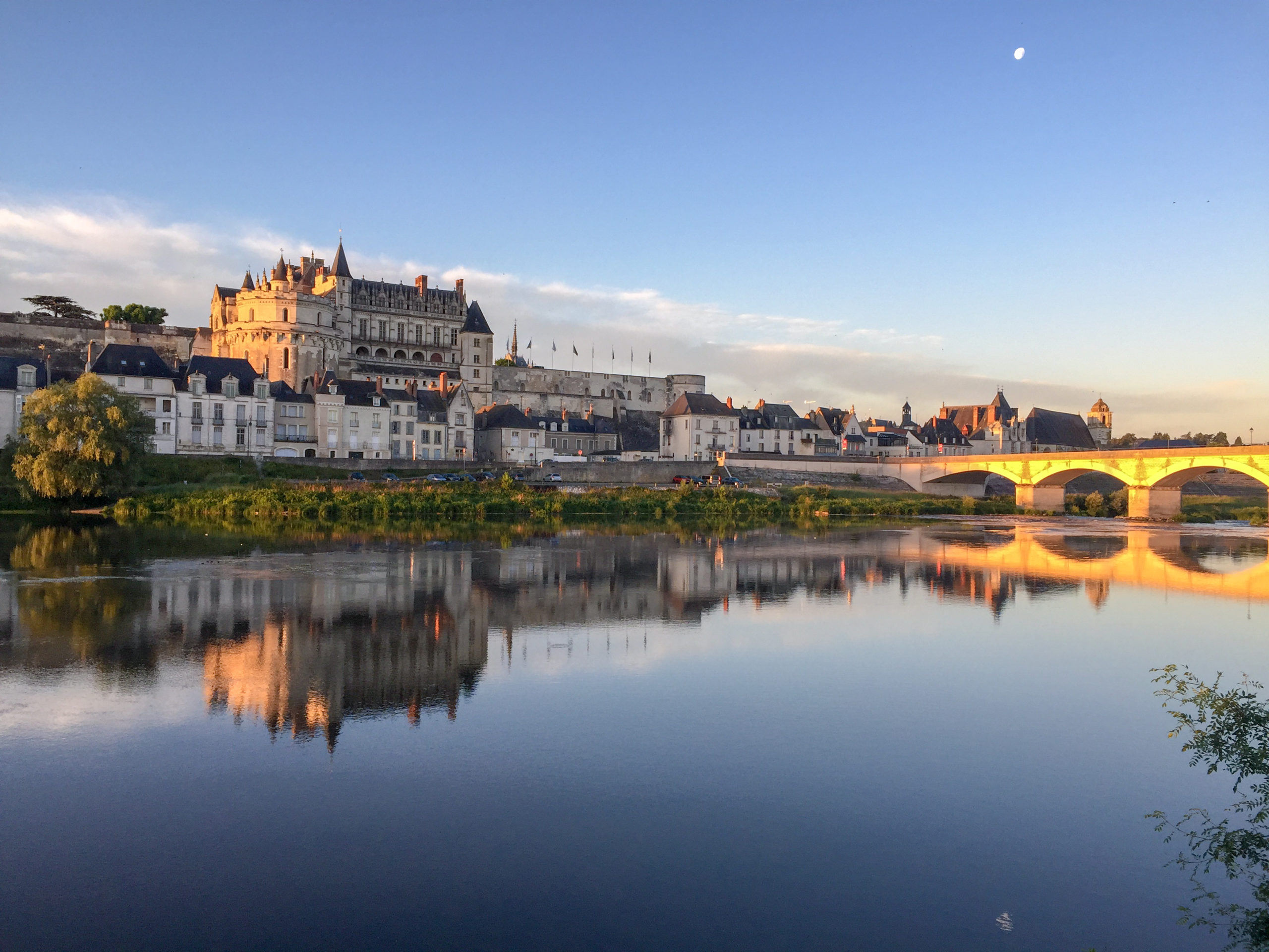 Lever de soleil Amboise