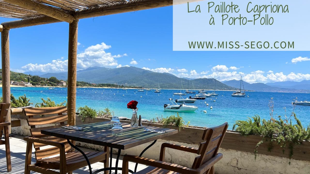 Paillote Capriona - Porto-Pollo Corse