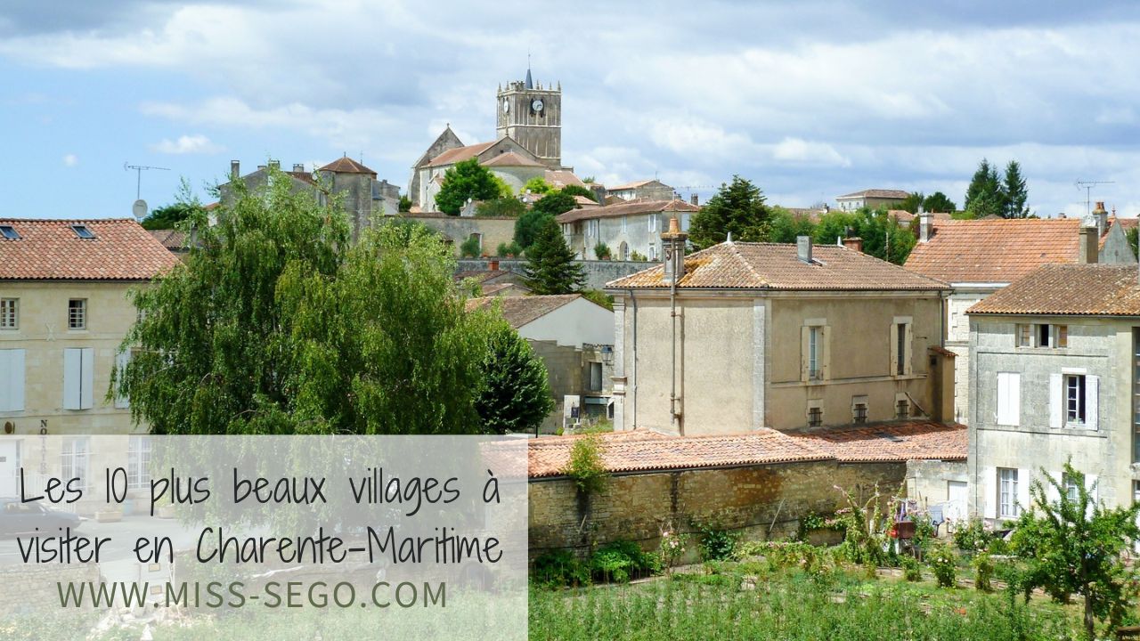 Les 10 plus beaux villages à visiter en Charente-Maritime