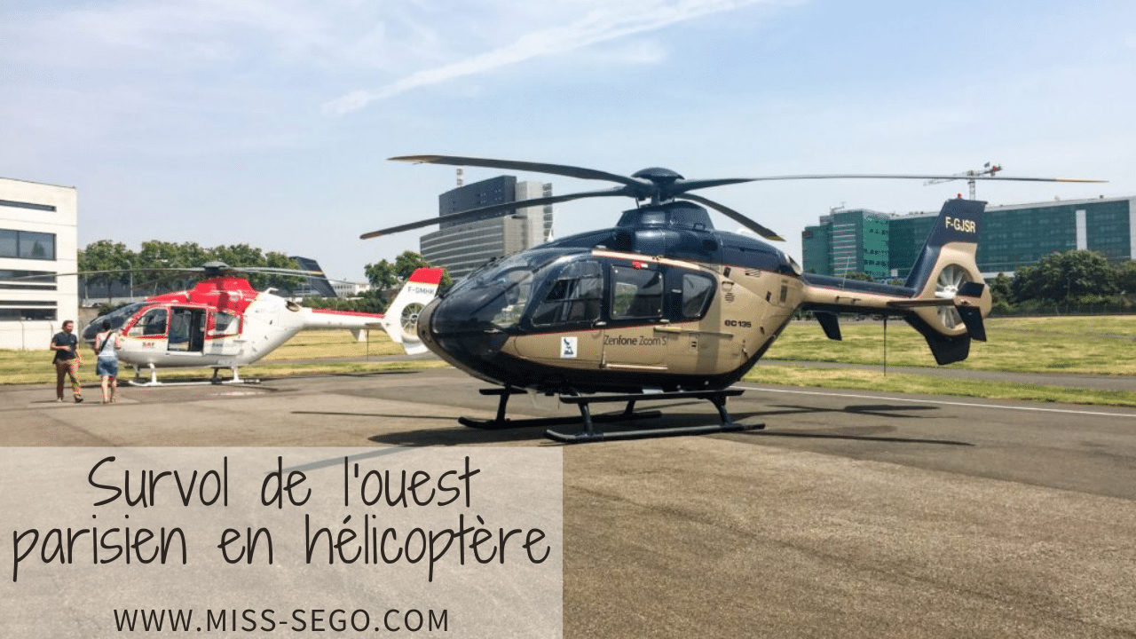 Survol de Paris en hélicoptère