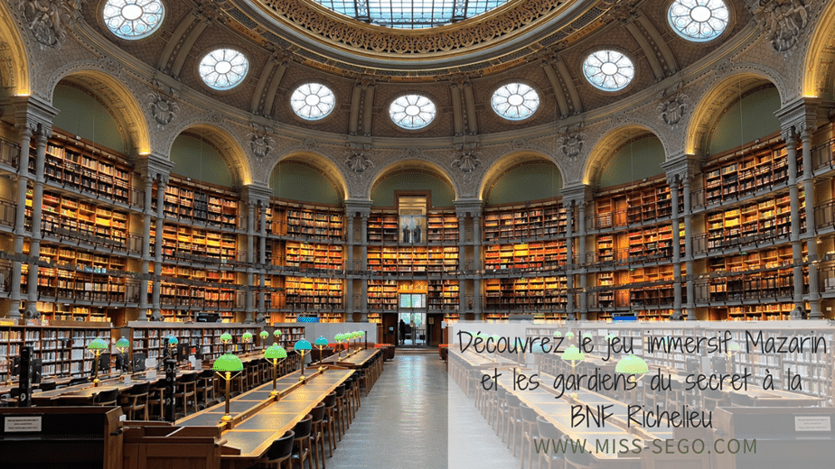 Découvrez le jeu immersif Mazarin et les gardiens du secret à la BNF Richelieu